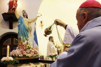 Monse�or Marino presidi� la misa de la Asunci�n de la Virgen Mar�a