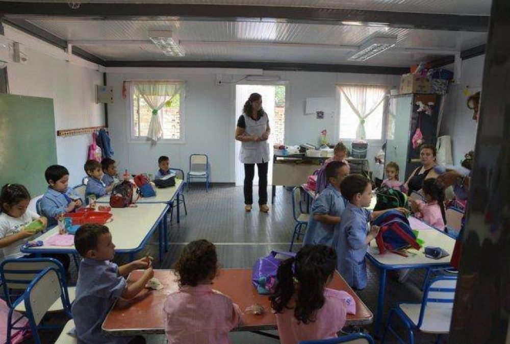 La DGE distribuir� aulas portantes para mejorar la calidad del cursado