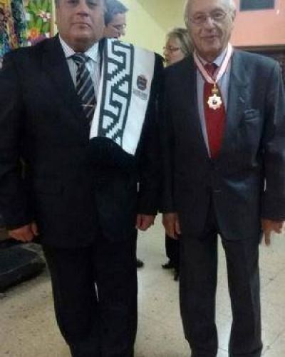 Claudio Juarez acompa�� la asunci�n del c�nsul de Jap�n
