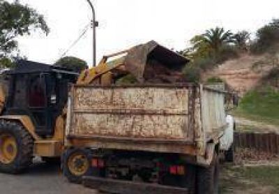 Comenzaron los preparativos para pavimentar la costanera y el Paseo P�blico