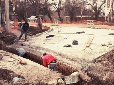Repavimentaci�n: inicio de las tareas en Villa San Luis