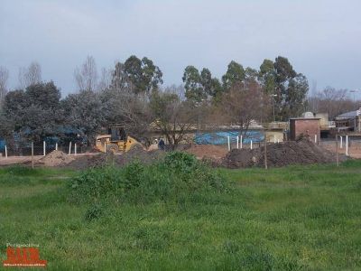Avanza el movimiento de suelos para construir la Subestaci�n Quilmes
