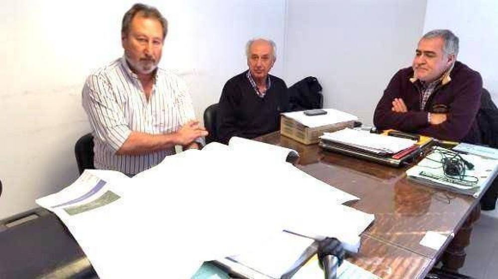 Firman acuerdo para la concreci�n de la obra pluvial de la cuenca noroeste