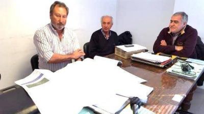 Firman acuerdo para la concreci�n de la obra pluvial de la cuenca noroeste
