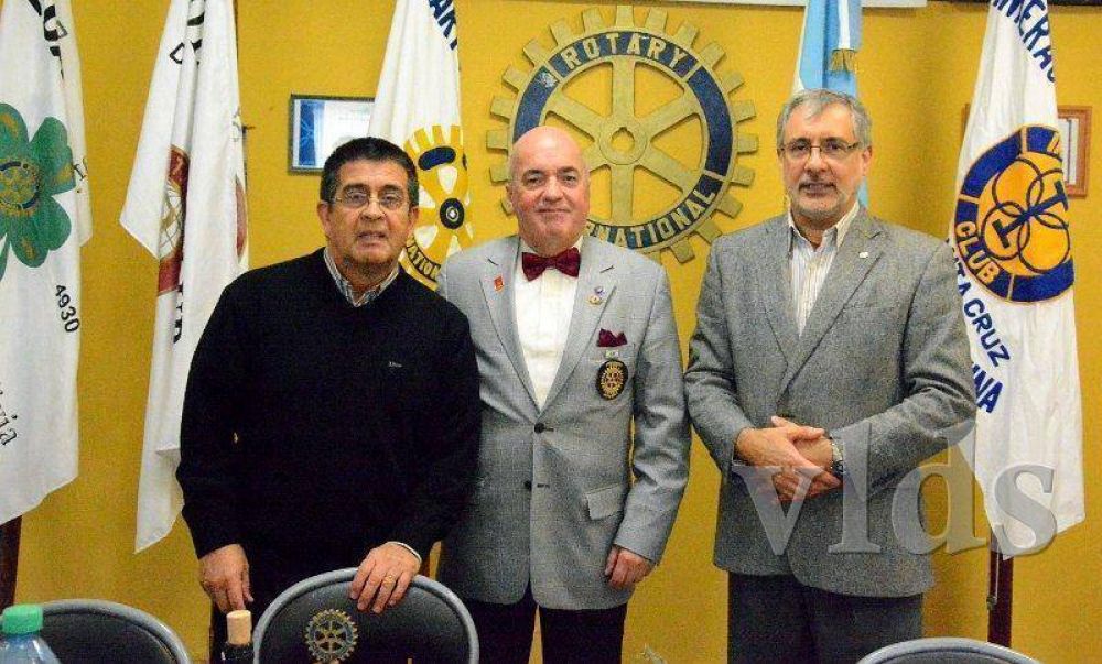 Rotarios de la ciudad de Gorosito compartieron una jornada con el gobernador del distrito 4930