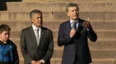 Mauricio Macri habl� de las tarifas en el homenaje a San Mart�n: 