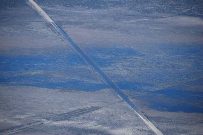 Entra menos agua en el Atuel