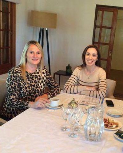 La Intendente se reuni� con Mar�a Eugenia Vidal