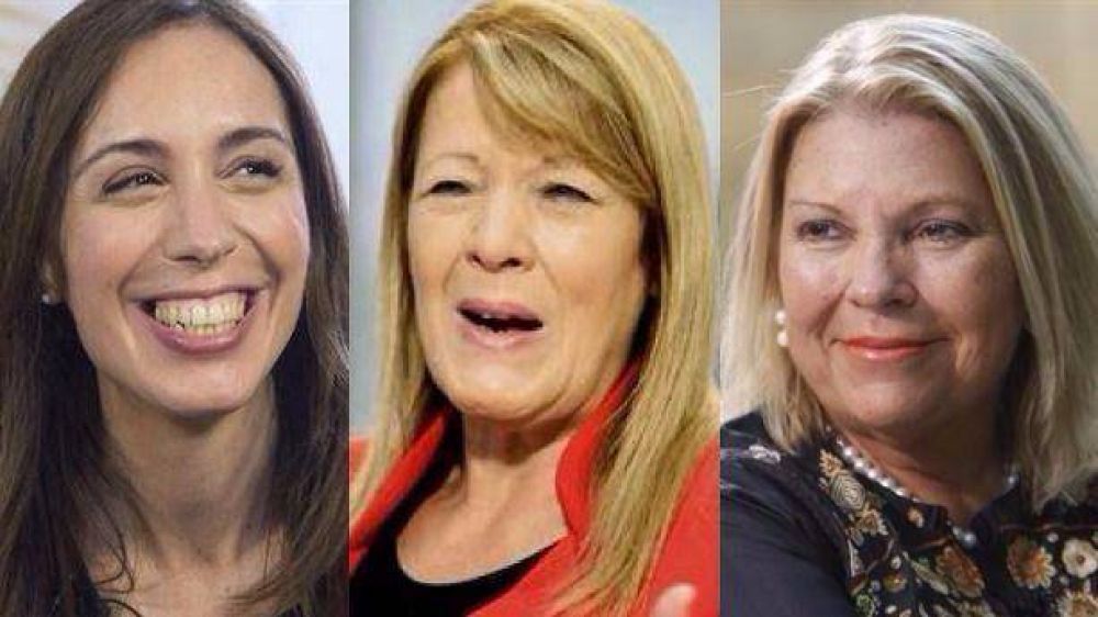 Vidal, Stolbizer y Carri�, en la batalla ��tica y femenina� que espera el macrismo