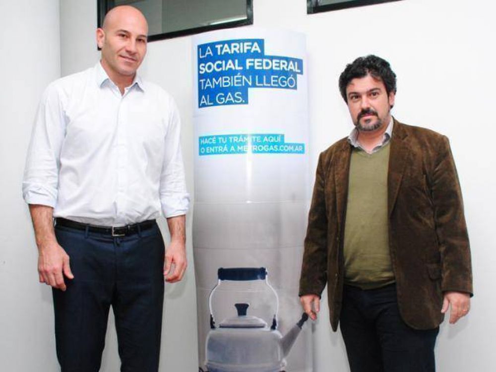 Tramitan tarifa social del gas