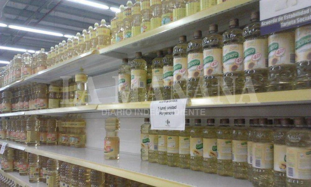 Acuerdan llegada de aceite a Formosa para abastecer a los supermercados