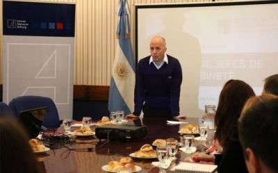 Los Jefes de Gabinete de seis distritos bonaerenses se reunieron en Pilar