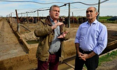 El Vicegobernador de Buenos Aires visito el establecimiento rural que produce mediante el biogas, energia electrica