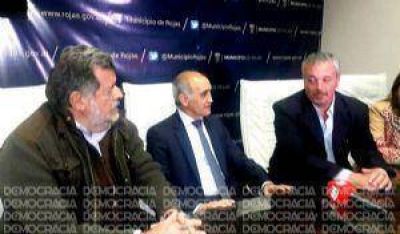 Visita del Vicegobernador y el ministro de Producci�n