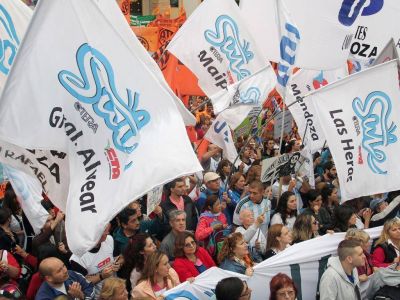 Paro: por temor a los descuentos, el SUTE apuesta a la marcha