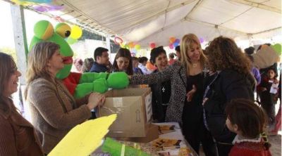Salud realiz� un agasajo para los ni�os en Los Vazquez