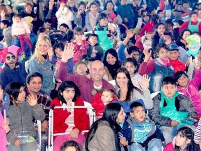 El Intendente se sum� a los festejos por el D�a del Ni�o