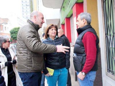 Bullrich y Molina, al frente del timbreo en el distrito