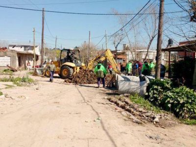 Colocaron ca�er�as