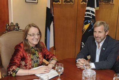 Frigerio cuestion� al gobierno de Alicia Kirchner