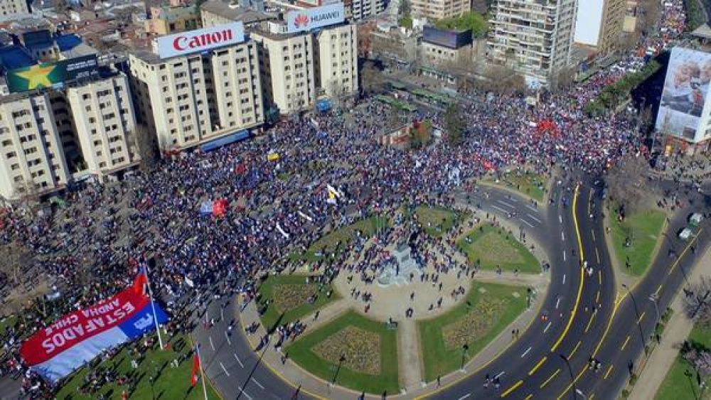 Nueva marcha en Chile contra la jubilacin privada