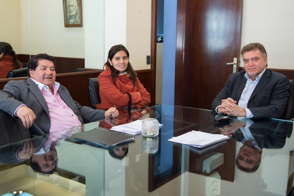 Amaya, Lizrraga y Orellana avanzaron en proyectos de obras de urbanizacin para Famaill