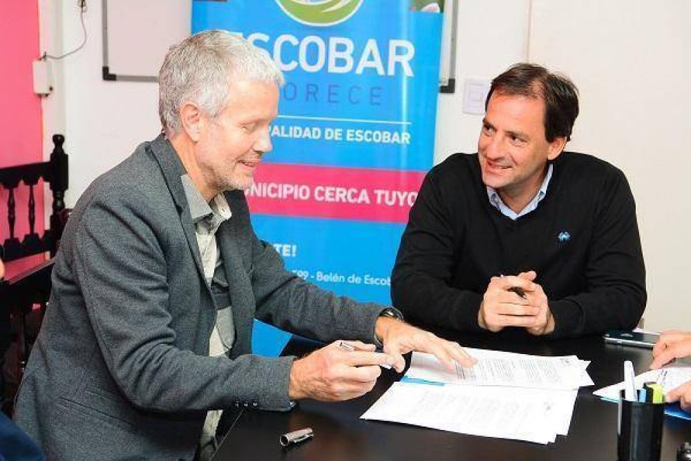 Escobar y la UBA avanzan en un plan de desarrollo sustentable