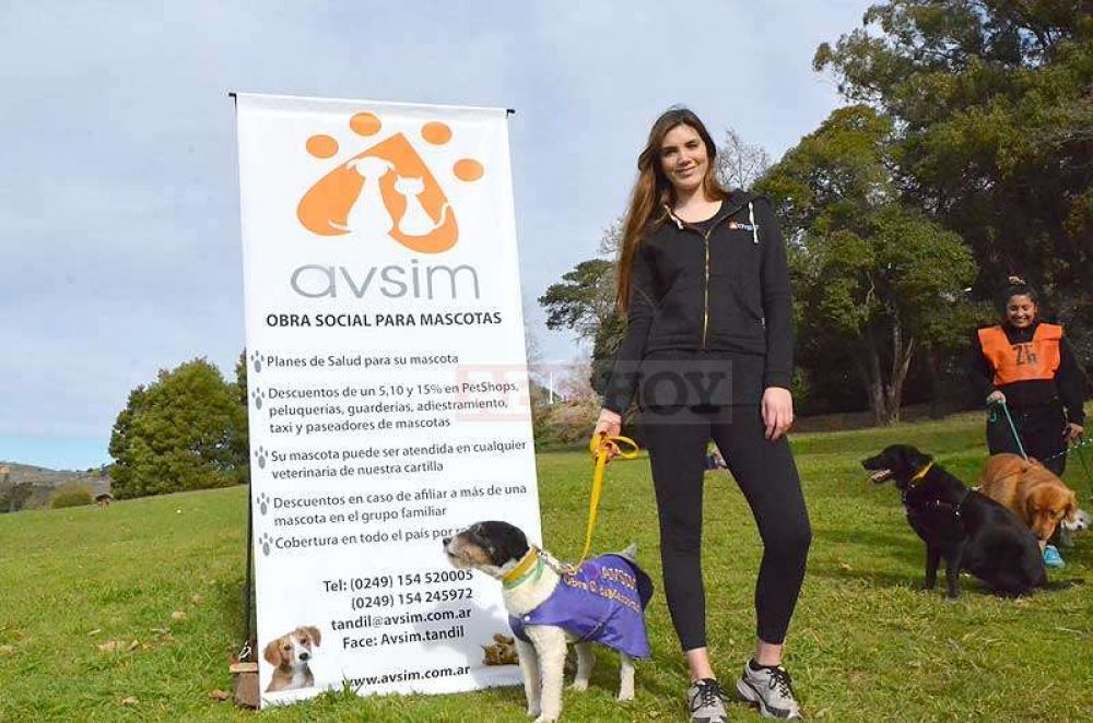 Presentaron AVSIM la primer obra social para mascotas en Tandil