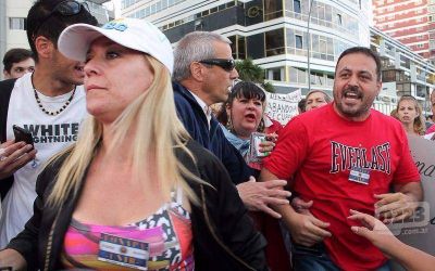 Piden que Pampill�n responda ante la Justicia por dos ataques xen�fobos