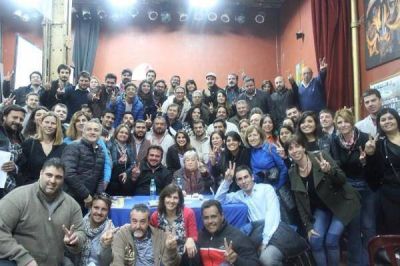 Las bases K bancan a Hebe y la acompa�an en la marcha de la resistencia