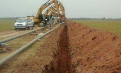 Gasoducto: esta semana iniciaron los trabajos de limpieza de ca�er�as en el sudoeste