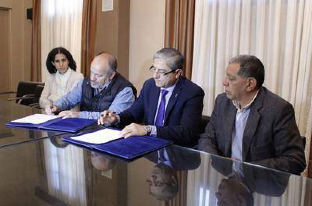 El municipio capitalino firm� un convenio con autoridades de la Naci�n