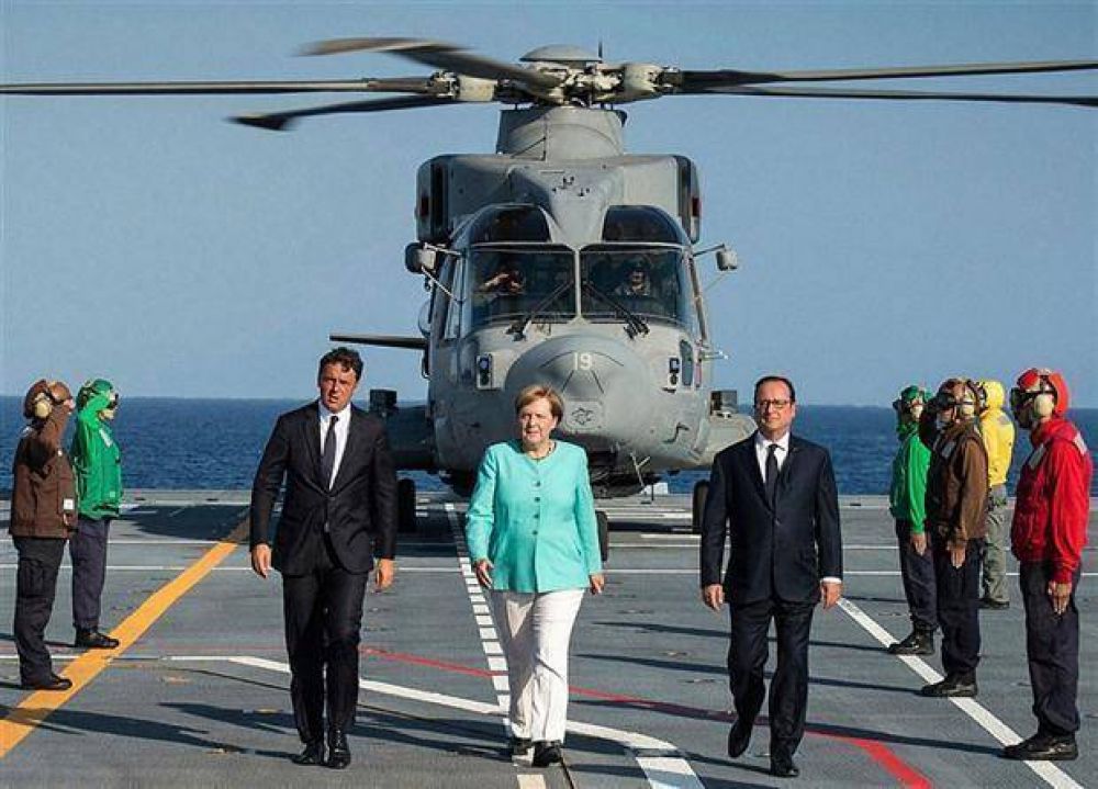 Merkel, Hollande y Renzi buscan relanzar la nueva Europa tras el Brexit