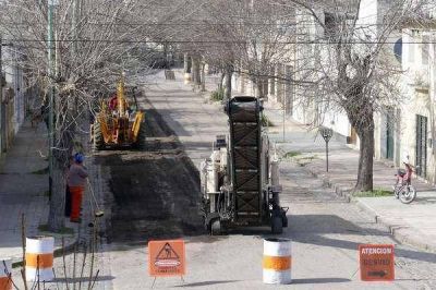 La repavimentaci�n del macrocentro 