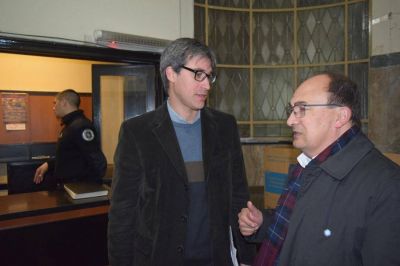 El Intendente de Saladillo se reuni� con el Secretario de Estado para la Reforma Pol�tica