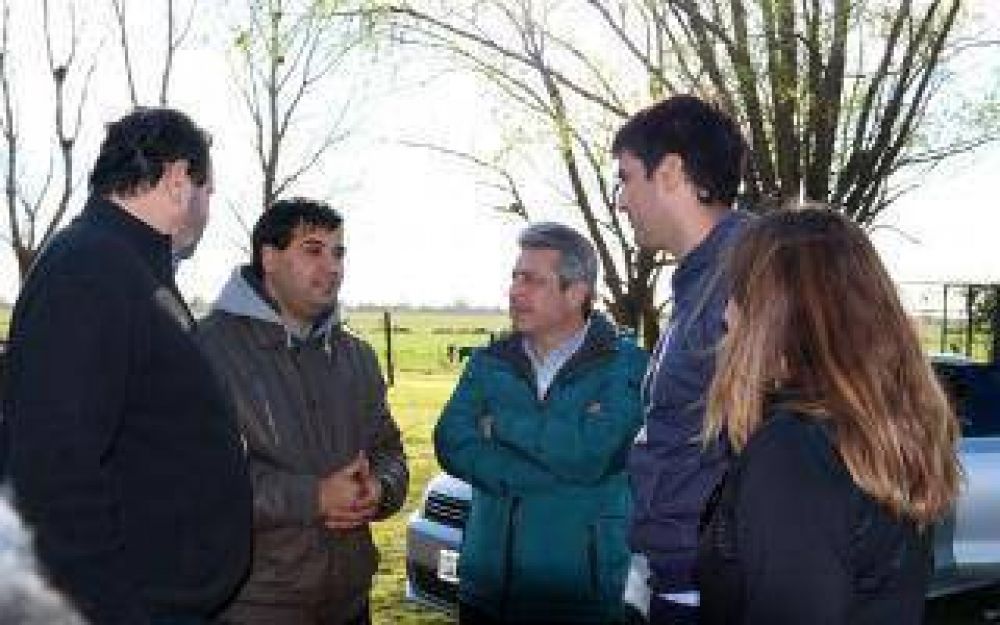 Mosca visit� Pergamino y avanz� en la lucha contra las adicciones