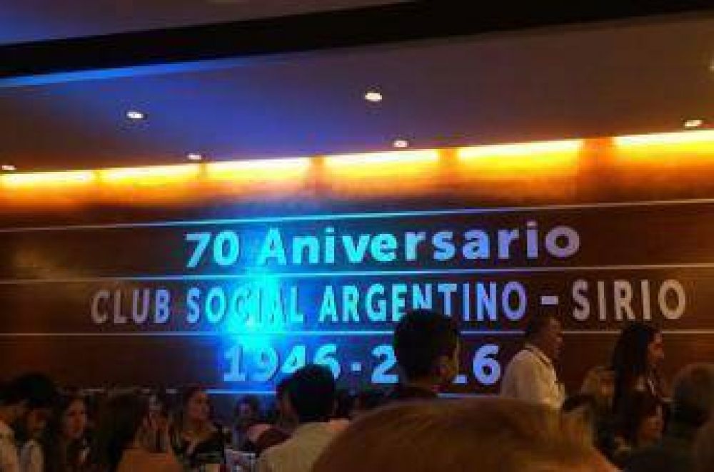 El Club Sirio de Rosario celebr su 70 Aniversario
