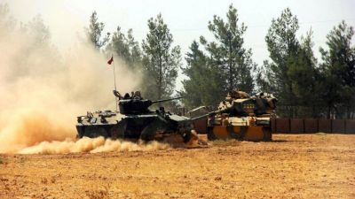 Recep Tayyip Erdogan orden� a sus tanques invadir Siria para atacar a 