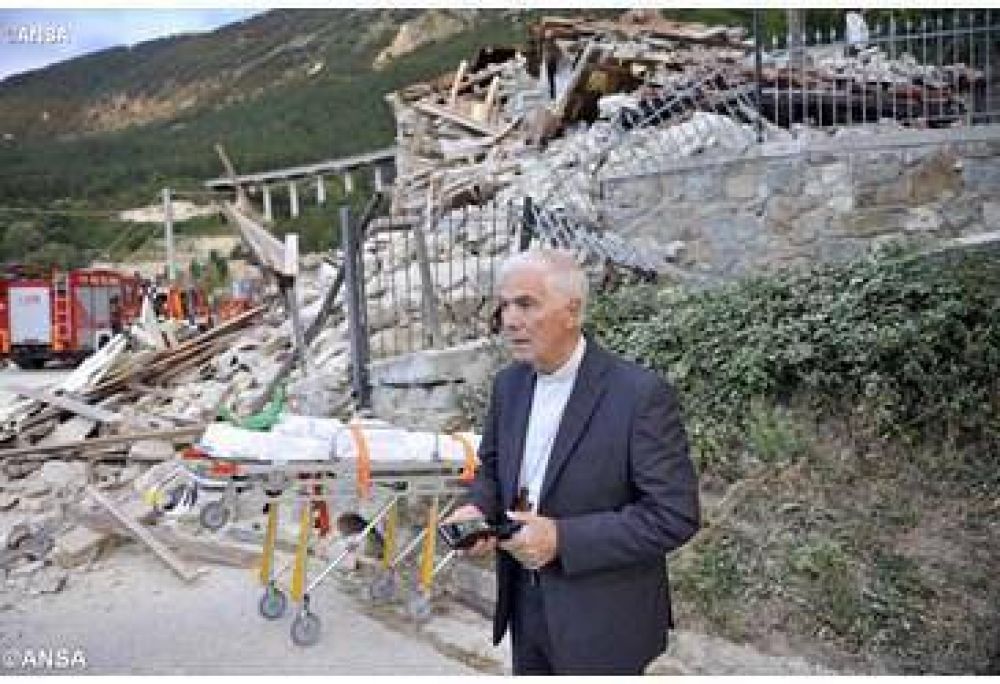 Terremoto: el Papa llama por telfono al Obispo de Rieti. 