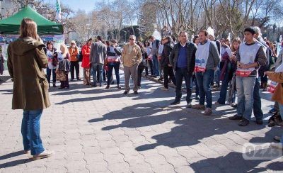 El paro docente tuvo una adhesi�n superior al 90% en toda la Provincia