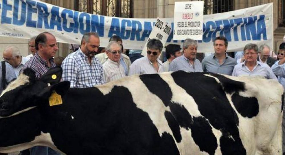 Ahora tamberos y porcinos quieren protestar con vacas y cerdos en Plaza de Mayo