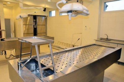 La obra de la morgue judicial est� finalizada y s�lo resta la compra de un equipo de rayos