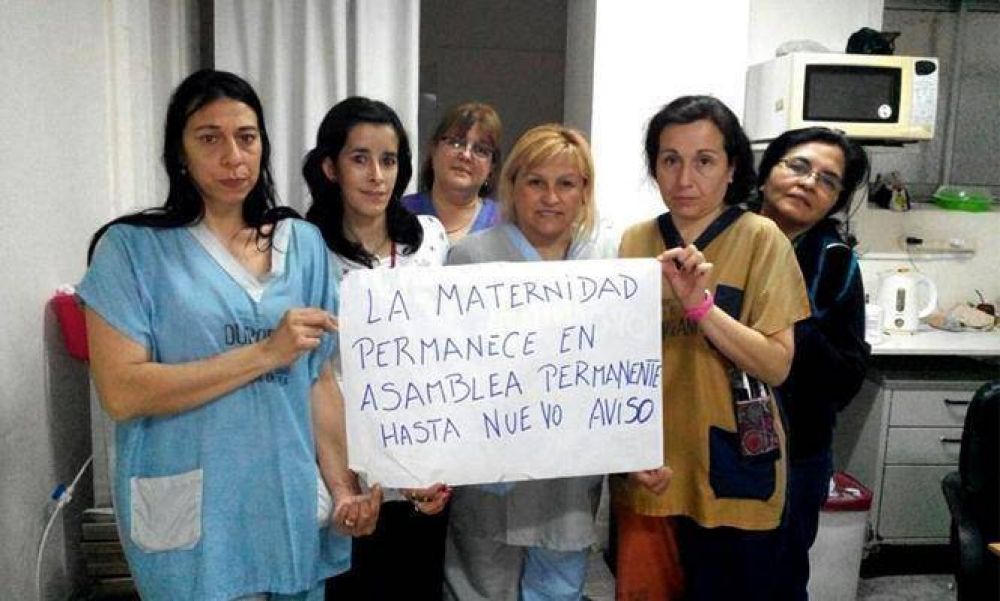 El Gobierno ofrece mejoras salariales para destrabar conflicto de enfermeros del Maternal Meisner