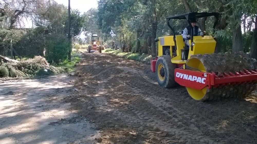 Trabajos viales en Juan XXIII y Valle Verde