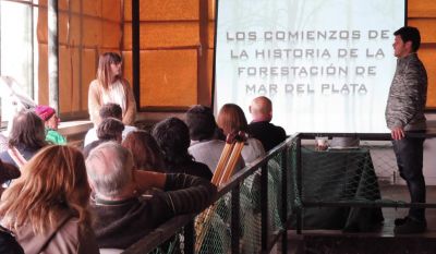 El Enosur present� una investigaci�n sobre el patrimonio forestal local
