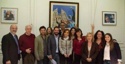 El FpV porte�o se reuni� con Cristina