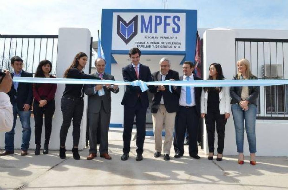 Juan Manuel Urtubey inaugur el nuevo edificio de la Fiscala Penal N8 en Barrio Solidaridad