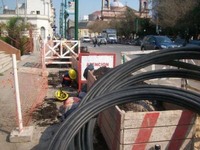 Avanzan las tareas para el tendido de la fibra �ptica