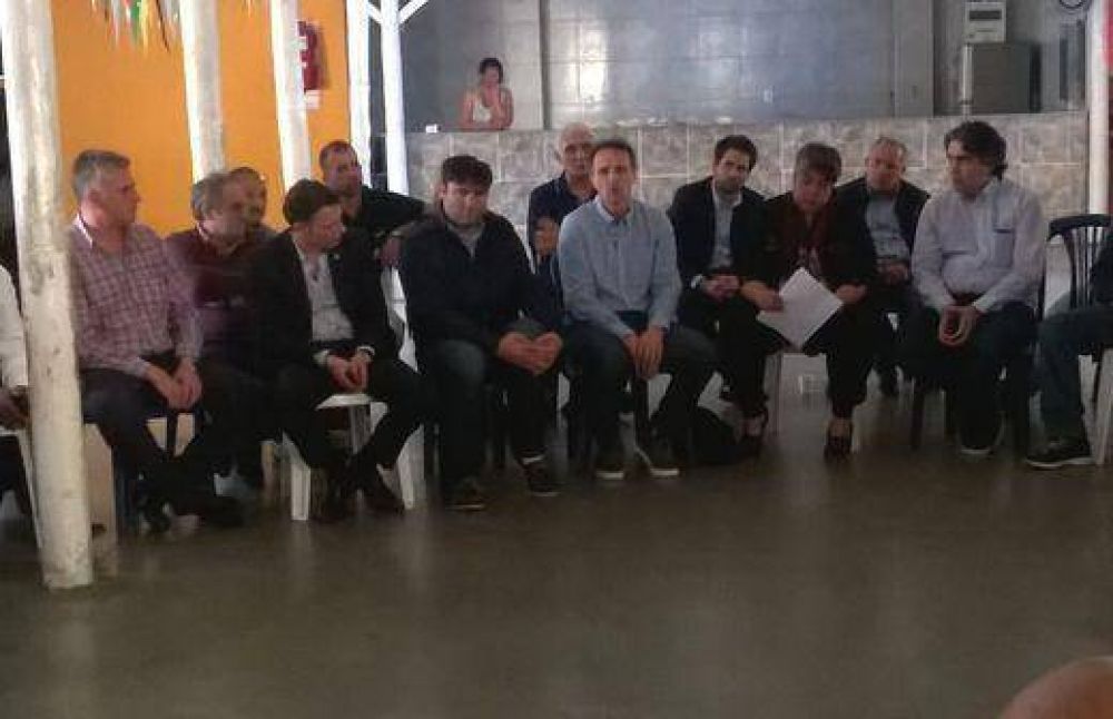 Katopodis y Diego Bossio dialogaron con los clubes de San Mart�n