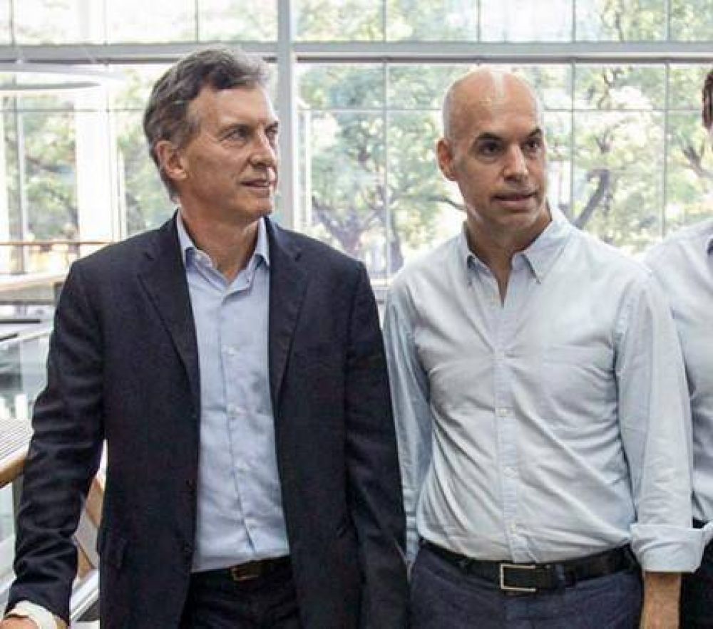 Macri extra�a a Larreta